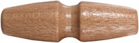Milward Knoop Knebel Hout 45 mm (2 stuks)-2