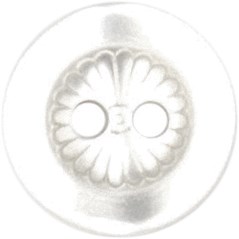 Milward Parlemoer Knoop met Bloemenwerkje 12mm (6 stuks)-2