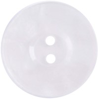 Milward Knoop Glans Wit 17mm (3 stuks)-2