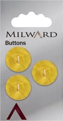 Milward Glanzende Knoop Geel