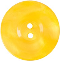 Milward Glanzende Knoop Geel 22mm (2 stuks)-2