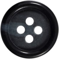Milward Knoop Zwart/Blauw 15mm (5 stuks)-2
