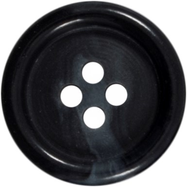 Milward Knoop Zwart/Blauw 20mm (3 stuks)-2