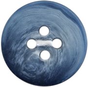 Milward Knoop Gemarmerd Blauw/Wit 15mm (4 stuks)-2
