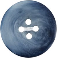Milward Knoop Gemarmerd Blauw/Wit 20mm (3 stuks)-2