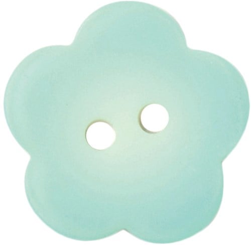 Milward Knoop Bloem Lichtgroen 20mm (2 stuks)-2