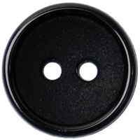 Milward Ronde Matte Knoop Zwart 13mm (6 stuks)-2