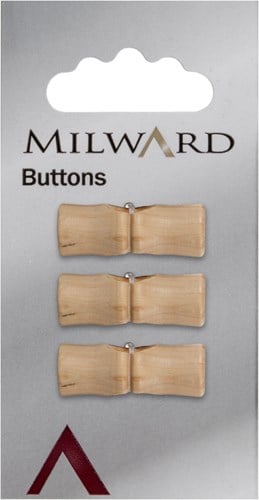 Milward Knebel Hout 25mm (3 stuks)