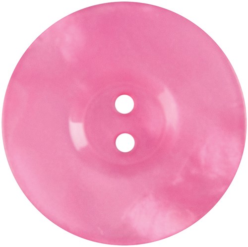 Milward Roze Glanzende Knoop 22mm (2 stuks)-2