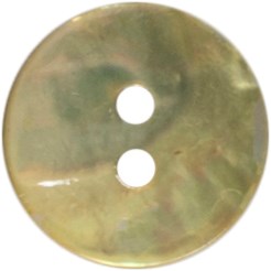 Milward Knoop Parelmoer Geel 12mm (4 stuks)-2