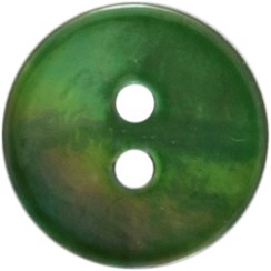 Milward Knoop Parelmoer Groen 12mm (4 stuks)-2