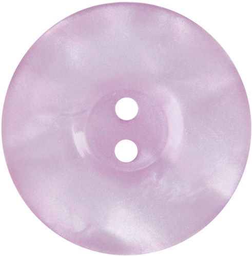 Milward Lichtroze Glanzende Knoop 22mm (2 stuks)-2