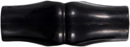 Milward Langwerpige Zwarte Knoop 25mm (3 stuks)-2