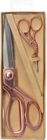 Milward Set Stoffenschaar (20cm) & Borduurschaar (9,5cm) Rosé Gold-2