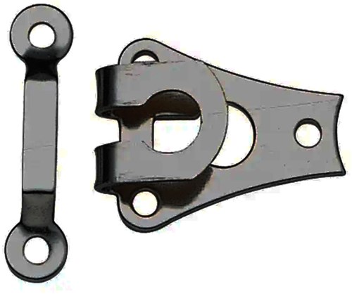 Prym Broek- en Rokhaken met Staafjes Zwart 9 mm-2