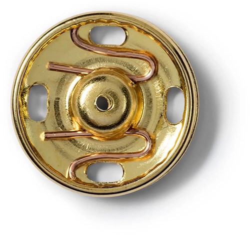 Prym Aannaaidrukknopen Goudkleurig 21 mm-2