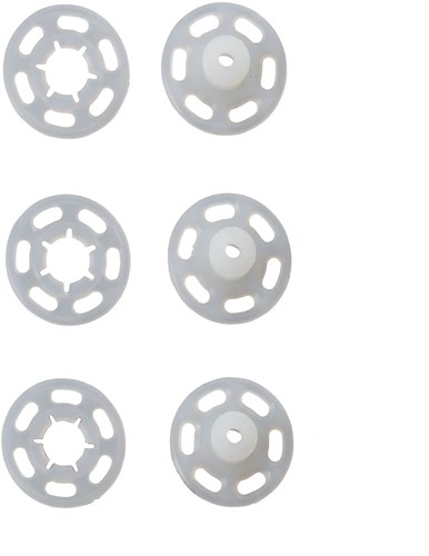 Prym Aannaaidrukknopen Rond Transparant 21 mm-2