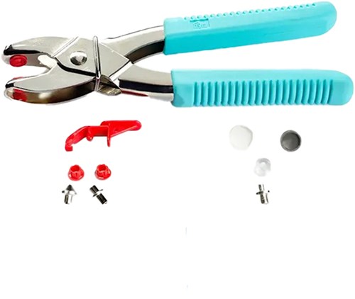 Prym Love Vario-tang + Gereedschap Color Snaps Mint-2