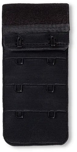 Prym BH-verlengstuk 40 mm 3 x 2 Haken Zwart-2