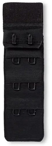 Prym BH-verlengstuk 25 mm 3 x 2 Haken Zwart-2