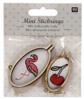 Rico Mini Borduurring Ovaal S/M