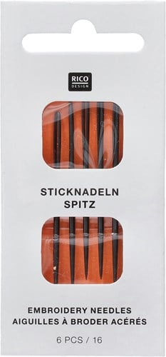 Rico Borduurnaalden Nr. 16 (Scherpe punt)