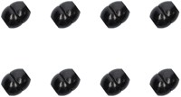 Rico Macramé Houten Kralen 19x22mm Black - 8 stuks