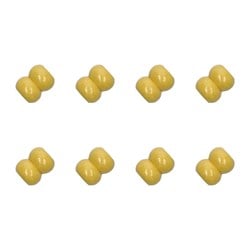 Rico Macramé Houten Kralen 17x22mm