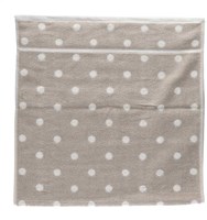 Rico Borduur Handdoek 50 x 100 cm 005 Beige/Wit