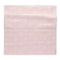 Rico Borduur Handdoek 50 x 100 cm 007 Roze/Wit