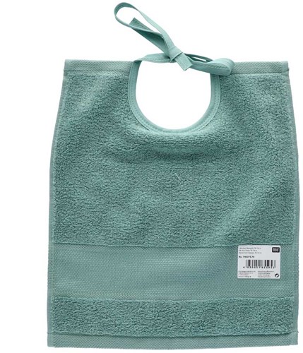 Rico Borduur Slabbetje 30 x 34 cm 003 Zeegroen
