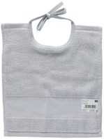 Rico Borduur Slabbetje 30 x 34 cm 004 Grijs