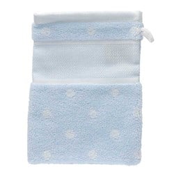 Rico Borduur Washand 15 x 21 cm 006 Blauw/Wit