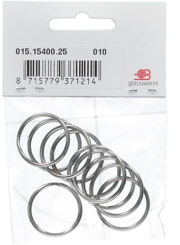 Restyle Sleutelringen 25 mm (10 stuks)-2