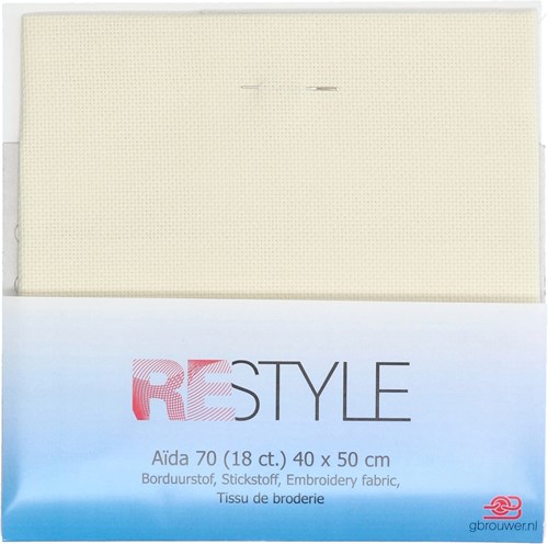 Restyle Borduurstof Aïda 70 (18 ct.) 087 Off-white-2