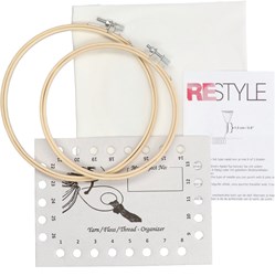 Restyle Set Punch stof Dess14 incl. Borduurringen