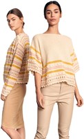 Breipatroon Ecopuno Gestreepte Noppen Shirt-2