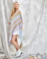 Amoroso Omslagdoek Breipakket 1 Soft blue / pink / lilac / sand yellow / light olive