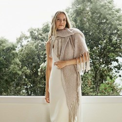 Terra & Silkhair Omslagdoek Breipakket