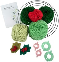 Trimits Pom Pom Krans Kit Groen