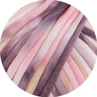Lana Grossa Gelato 011 Pruim/roze/beige/rauw wit-2