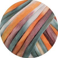 Lana Grossa Gelato 014 Oranje/bes/wit/roze/roze/grijsgroen-2