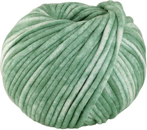 Lana Grossa Gelato Vintage 108 Oleandergroen/wit