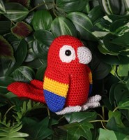 RODE ARA YARA Mini boekje vogels haken
