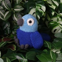 SPIX ARA LIO Mini boekje vogels haken