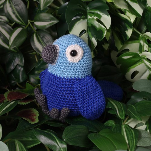 SPIX ARA LIO Mini boekje vogels haken