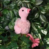 FLAMINGO JOE Mini boekje vogels haken