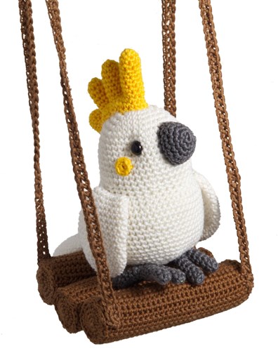 KAKETOE KIKI Mini boekje vogels haken