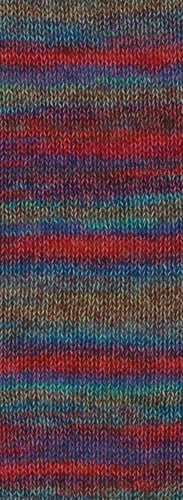 Lana Grossa Gianna 007 Rood/turquoise/navy/cyclaam/citrusgeel-2