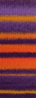Lana Grossa Gigante 002 Donkerviolet/Geel/Grijspaars/Oranje/Blauwviolet-2